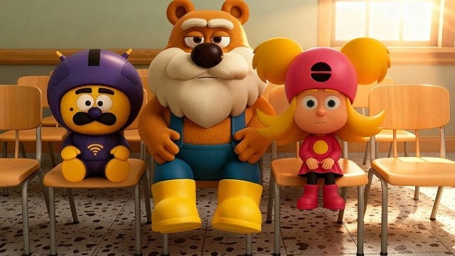 Türkiye’nin en iyi animasyon filmi 'Süper 1 Takım: Varol Abi’nin Çizgi Film Makinesi’ geliyor