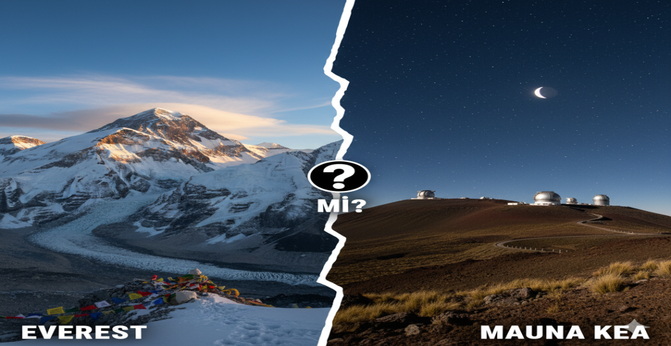 Dünyanın En Büyük Dağı Hangisidir? Everest mi, Mauna Kea mı?